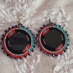 beaded earring